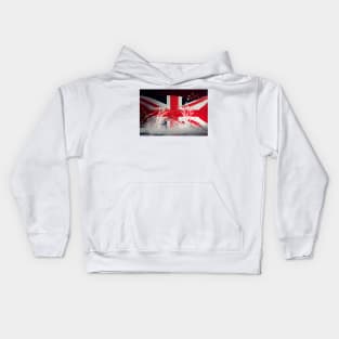 National Nations Flags - United Kingdom Flag - The Union Jack Flag Kids Hoodie